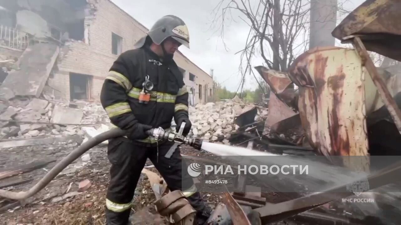 Взрыв на территории Загорского оптико-механического завода в Сергиевом Посаде