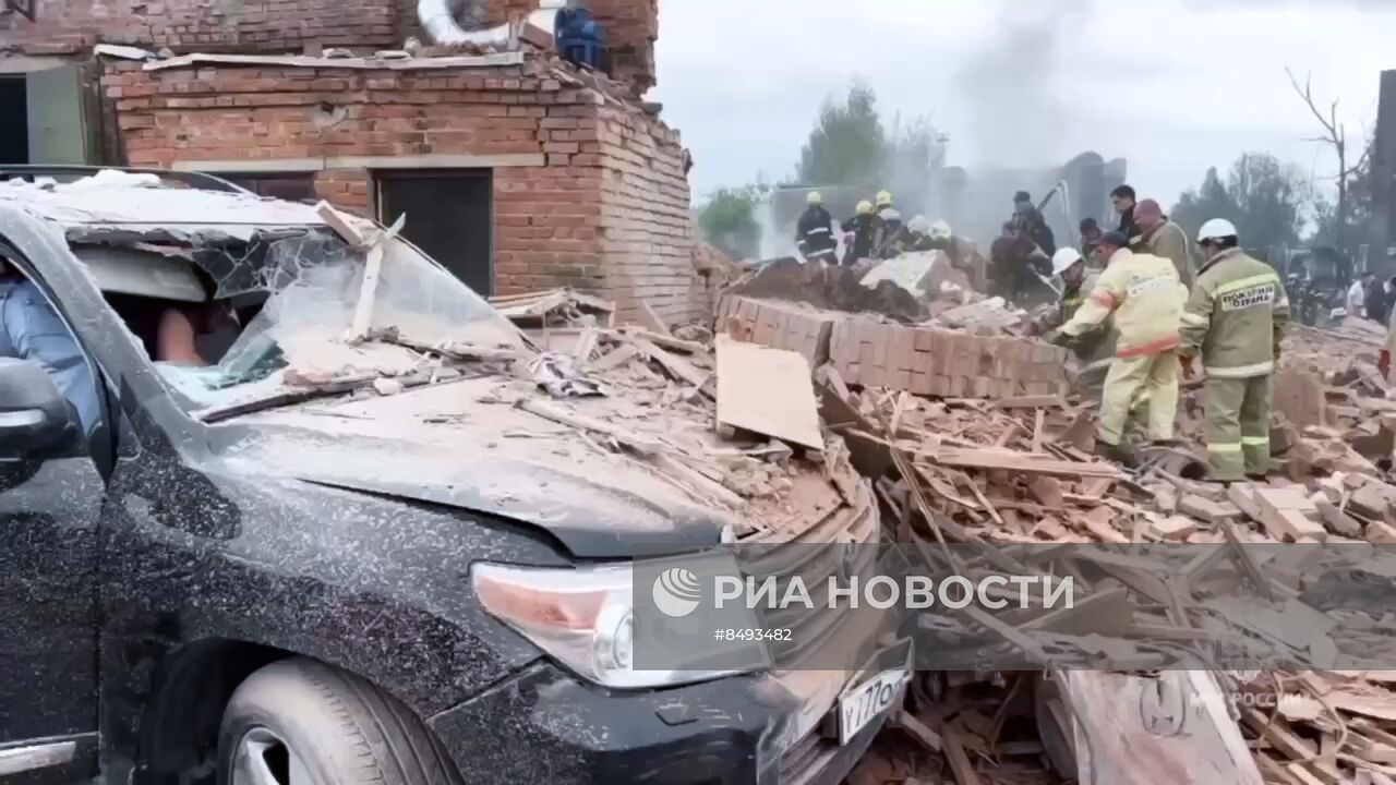 Взрыв на территории Загорского оптико-механического завода в Сергиевом Посаде