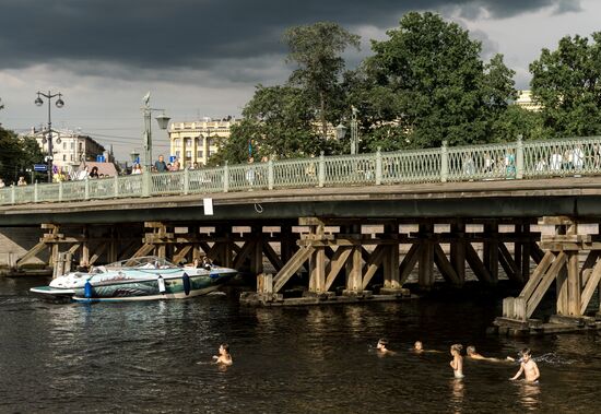 Лето в Санкт-Петербурге