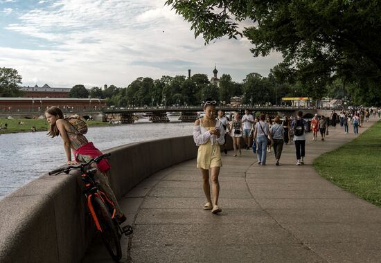 Лето в Санкт-Петербурге