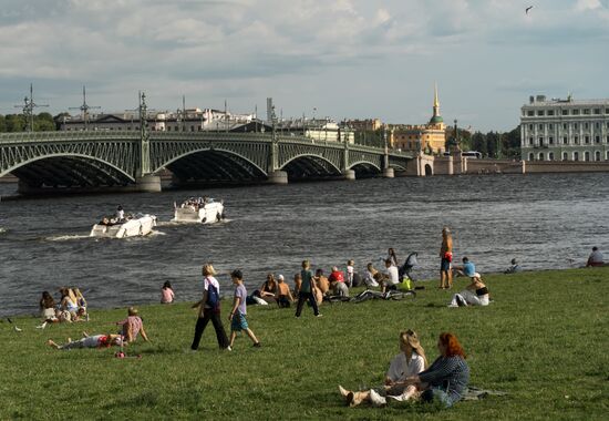 Лето в Санкт-Петербурге