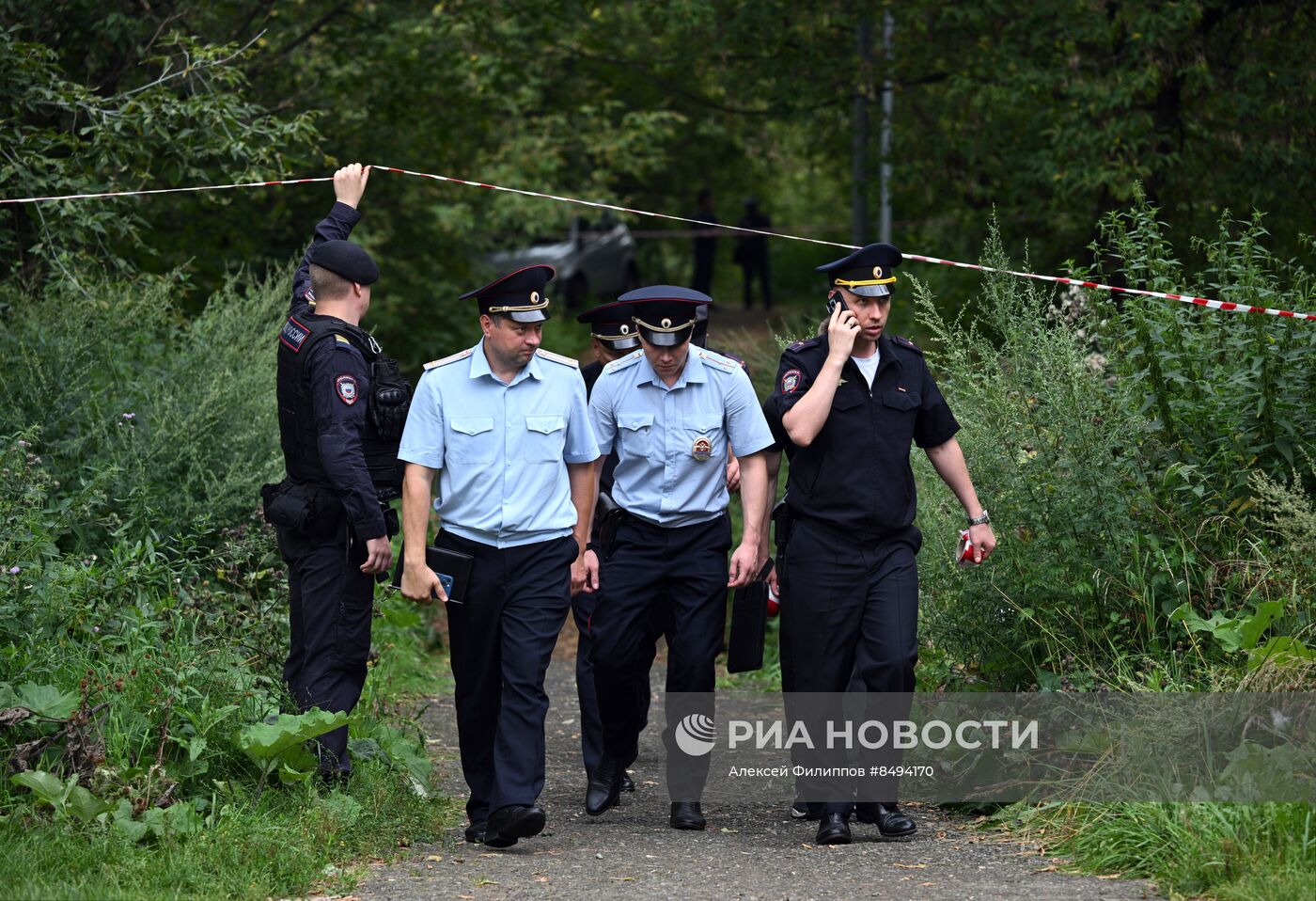 В районе Карамышевской набережной в Москве упал беспилотник