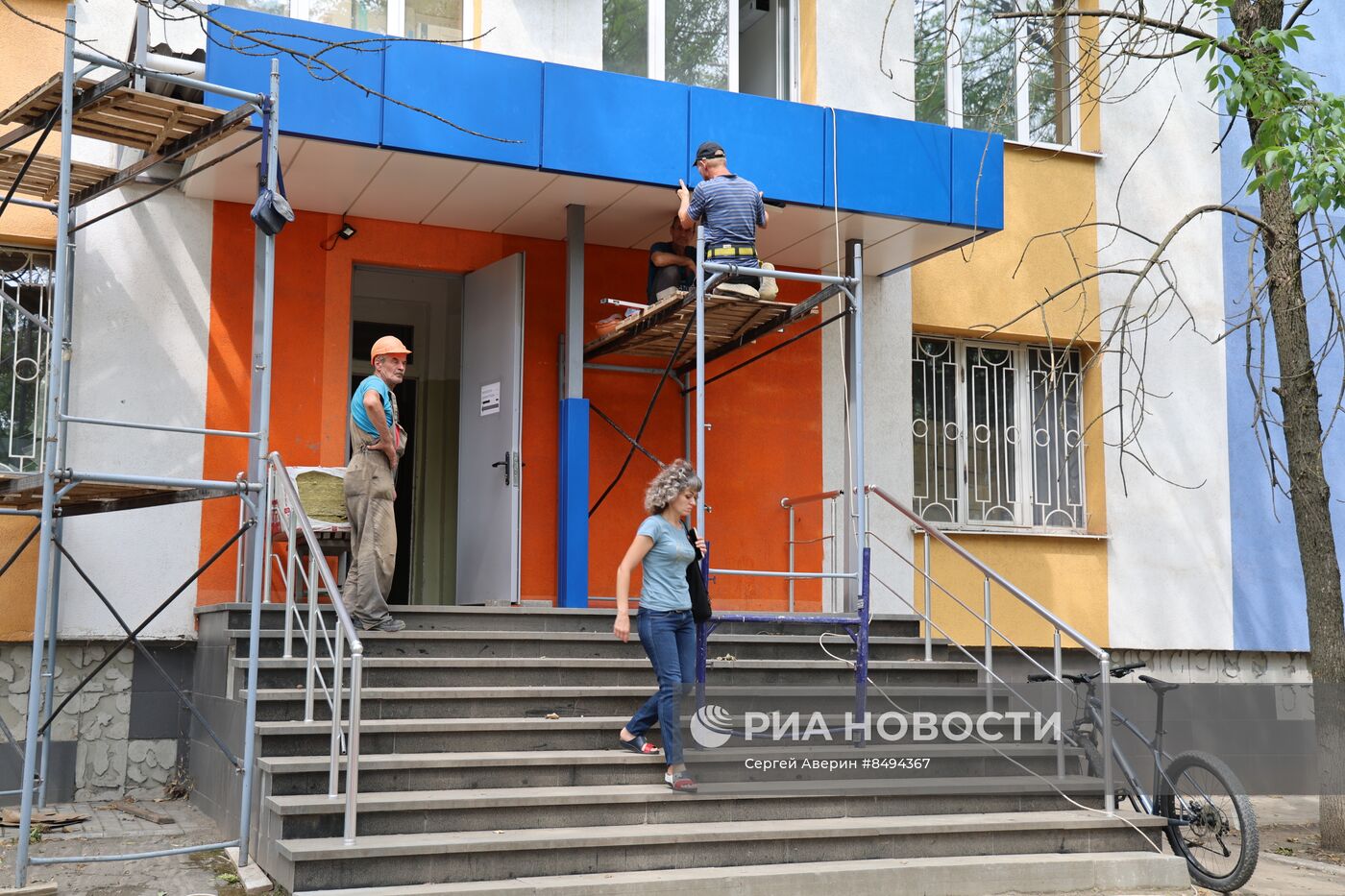 Строительство новой больницы в Мариуполе