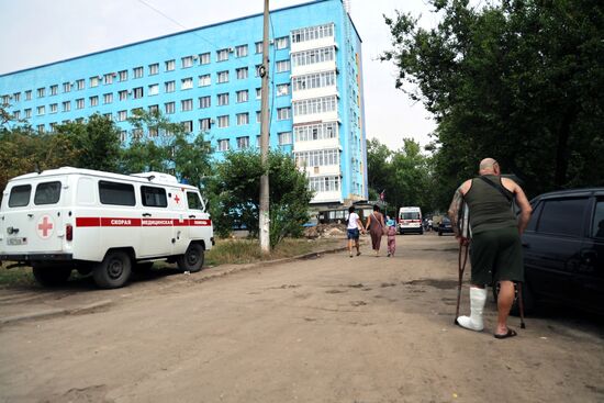 Строительство новой больницы в Мариуполе