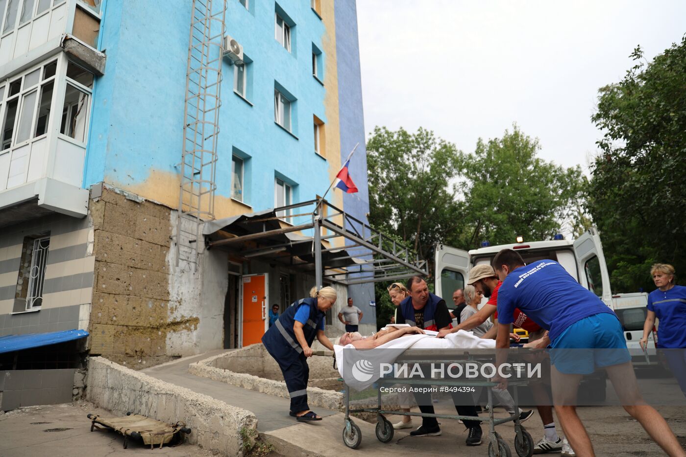 Строительство новой больницы в Мариуполе