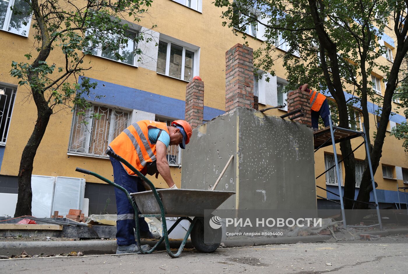 Строительство новой больницы в Мариуполе