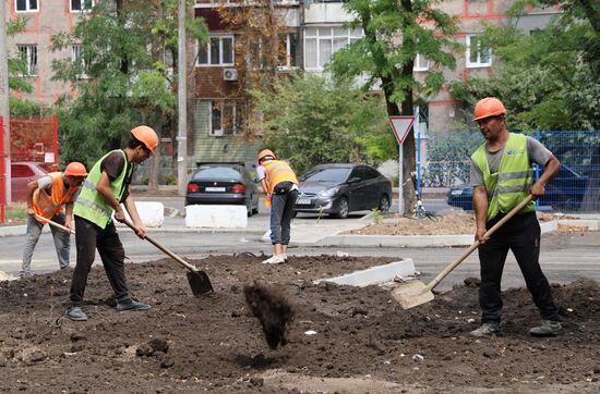 Строительство новой больницы в Мариуполе