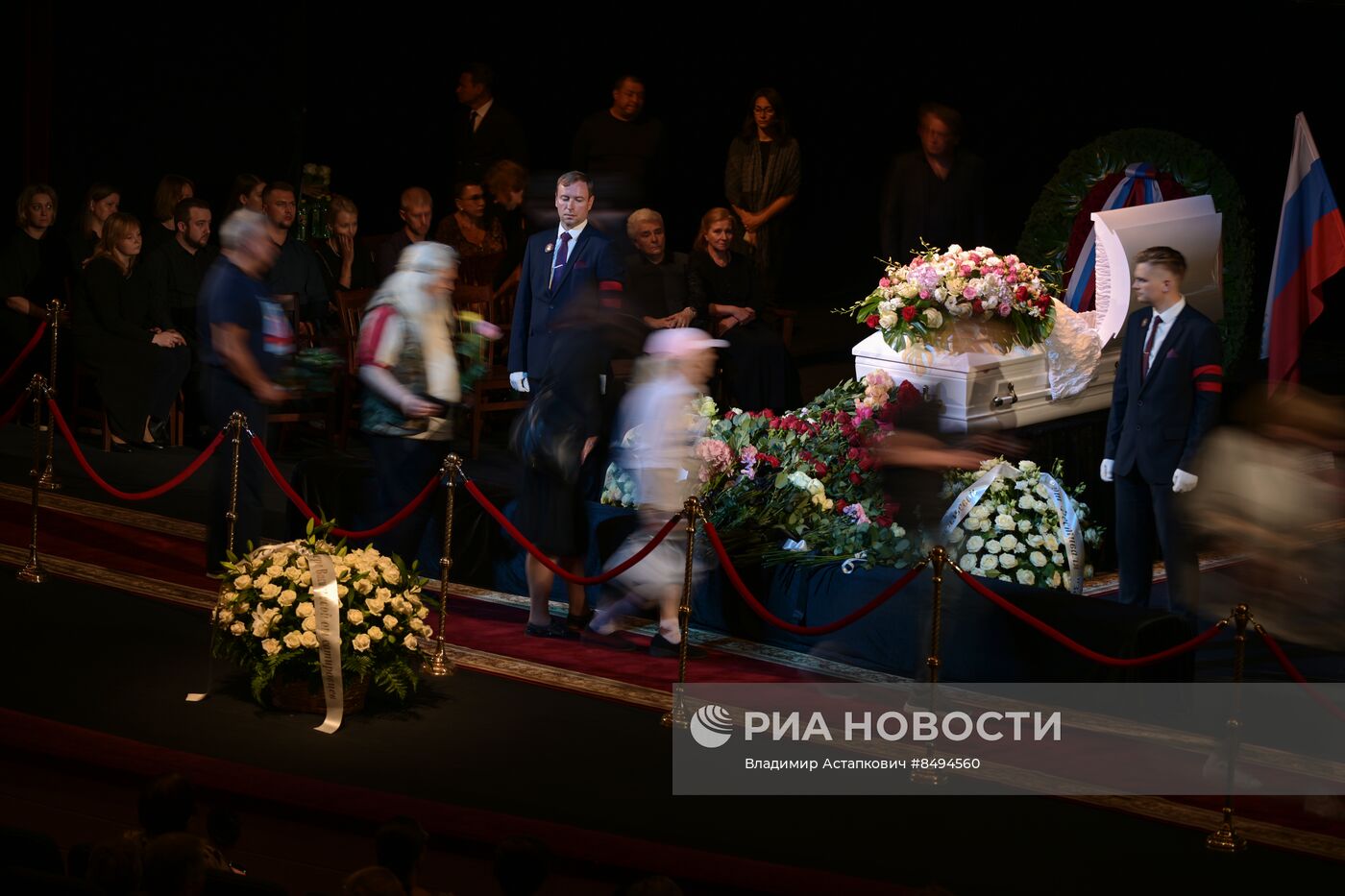 Прощание с народной артисткой СССР Верой Васильевой