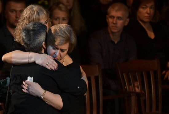 Прощание с народной артисткой СССР Верой Васильевой