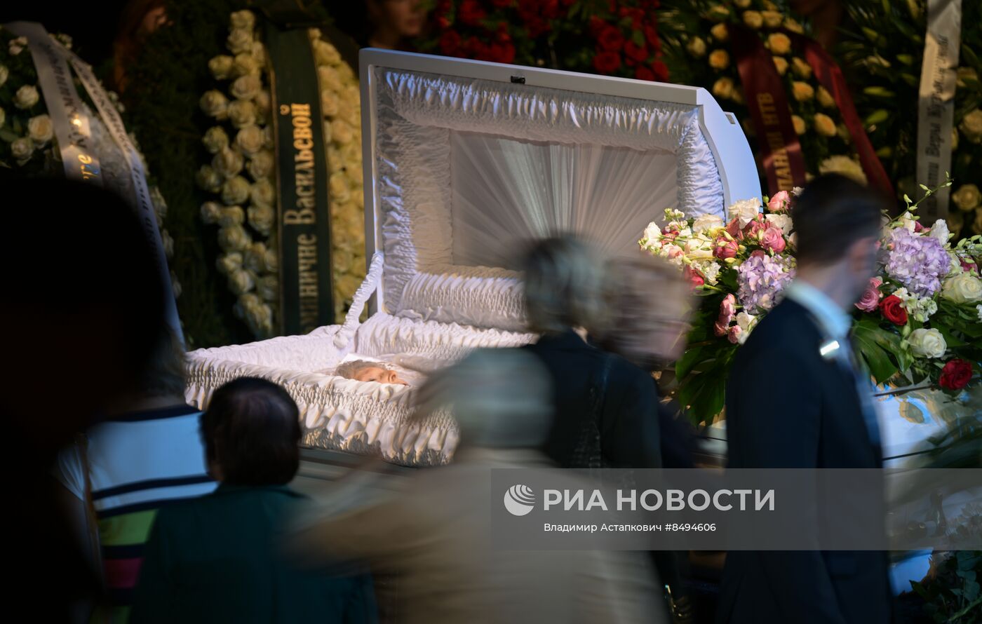 Прощание с народной артисткой СССР Верой Васильевой