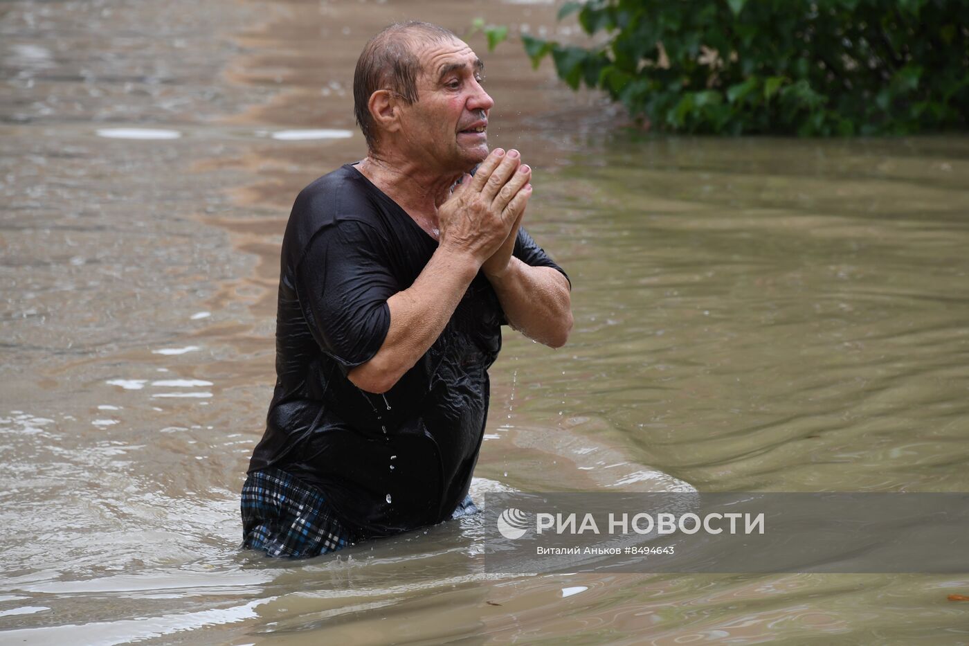 Подтопления из-за дождей в Уссурийске