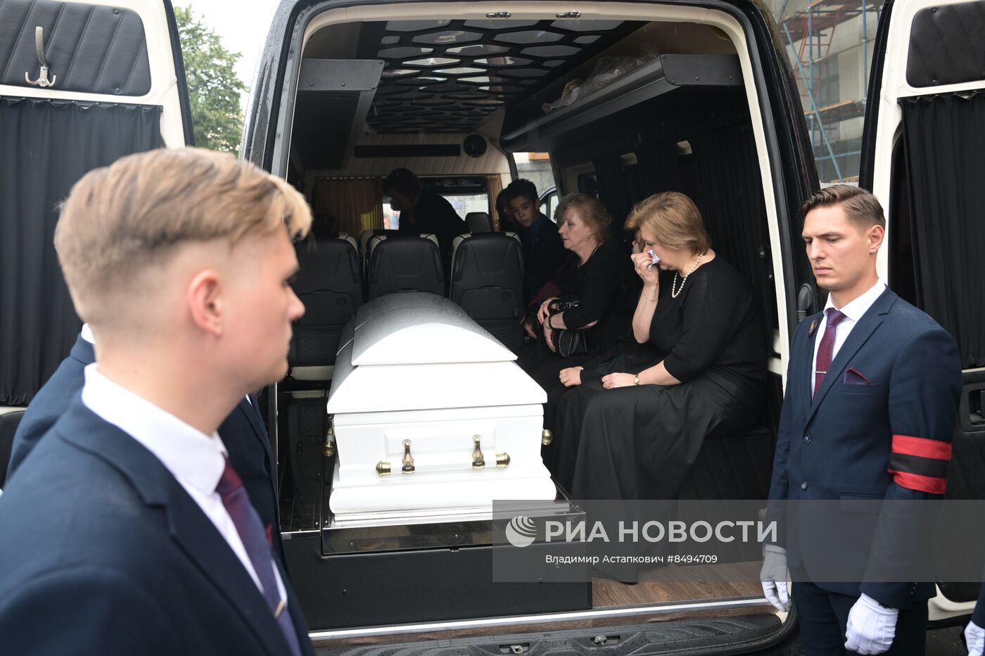 Прощание с народной артисткой СССР Верой Васильевой