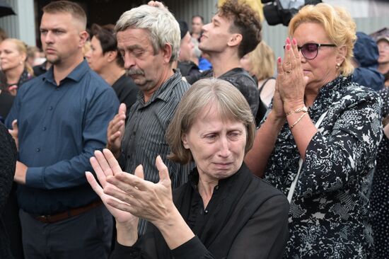 Прощание с народной артисткой СССР Верой Васильевой