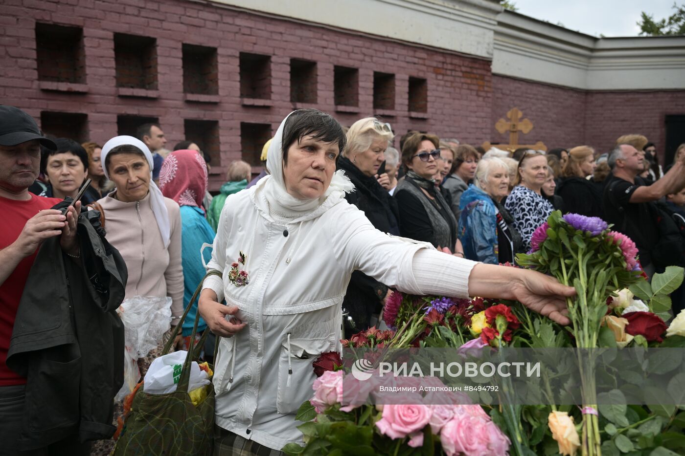Прощание с народной артисткой СССР Верой Васильевой