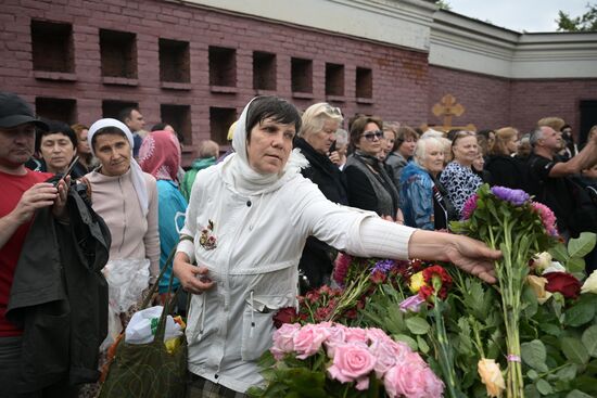 Прощание с народной артисткой СССР Верой Васильевой