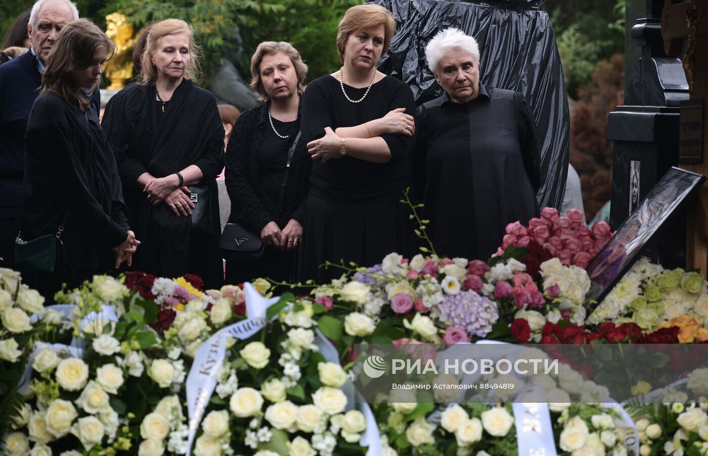 Прощание с народной артисткой СССР Верой Васильевой