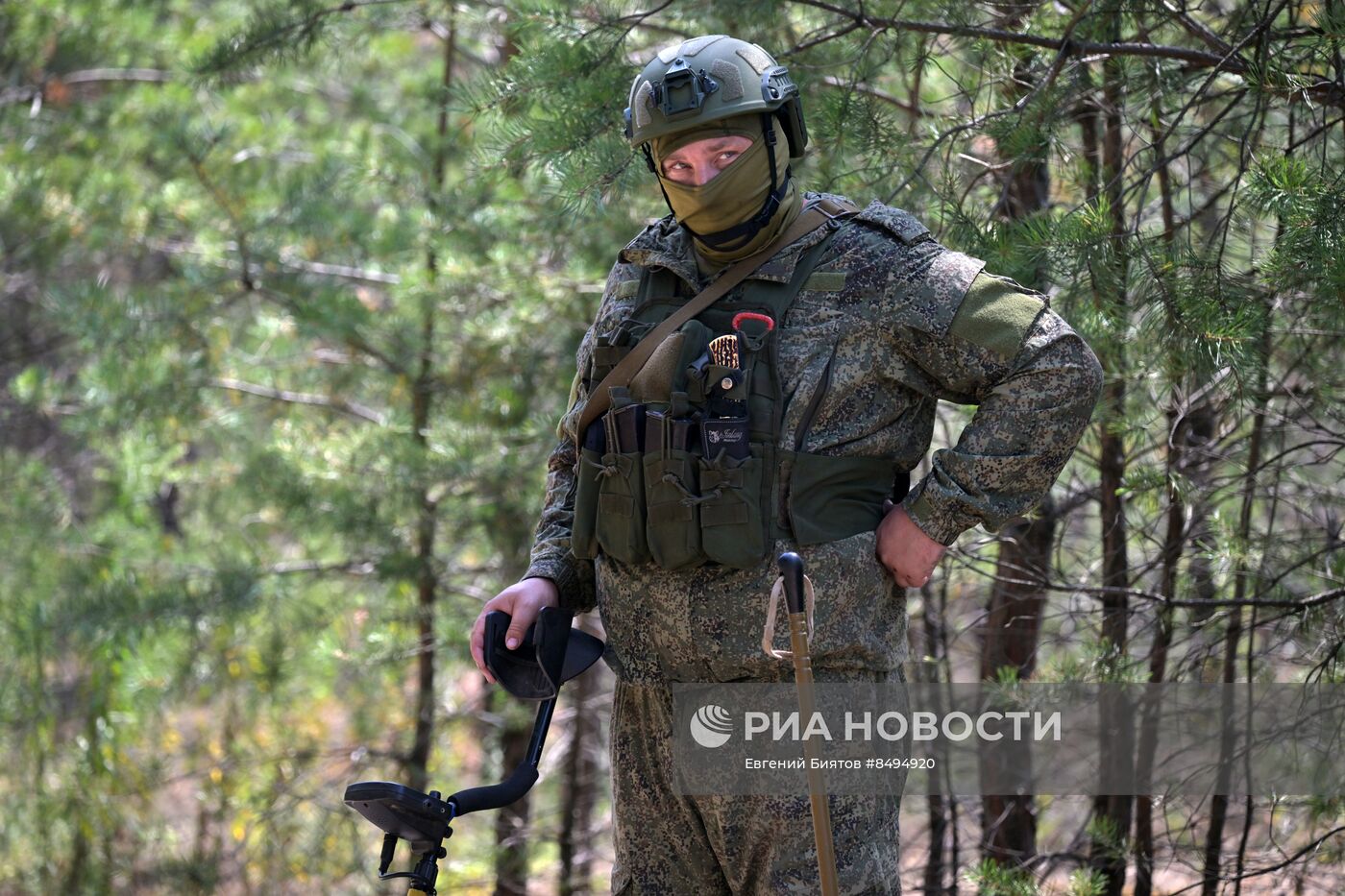 Работа инженерных подразделений ЦВО на Краснолиманском направлении