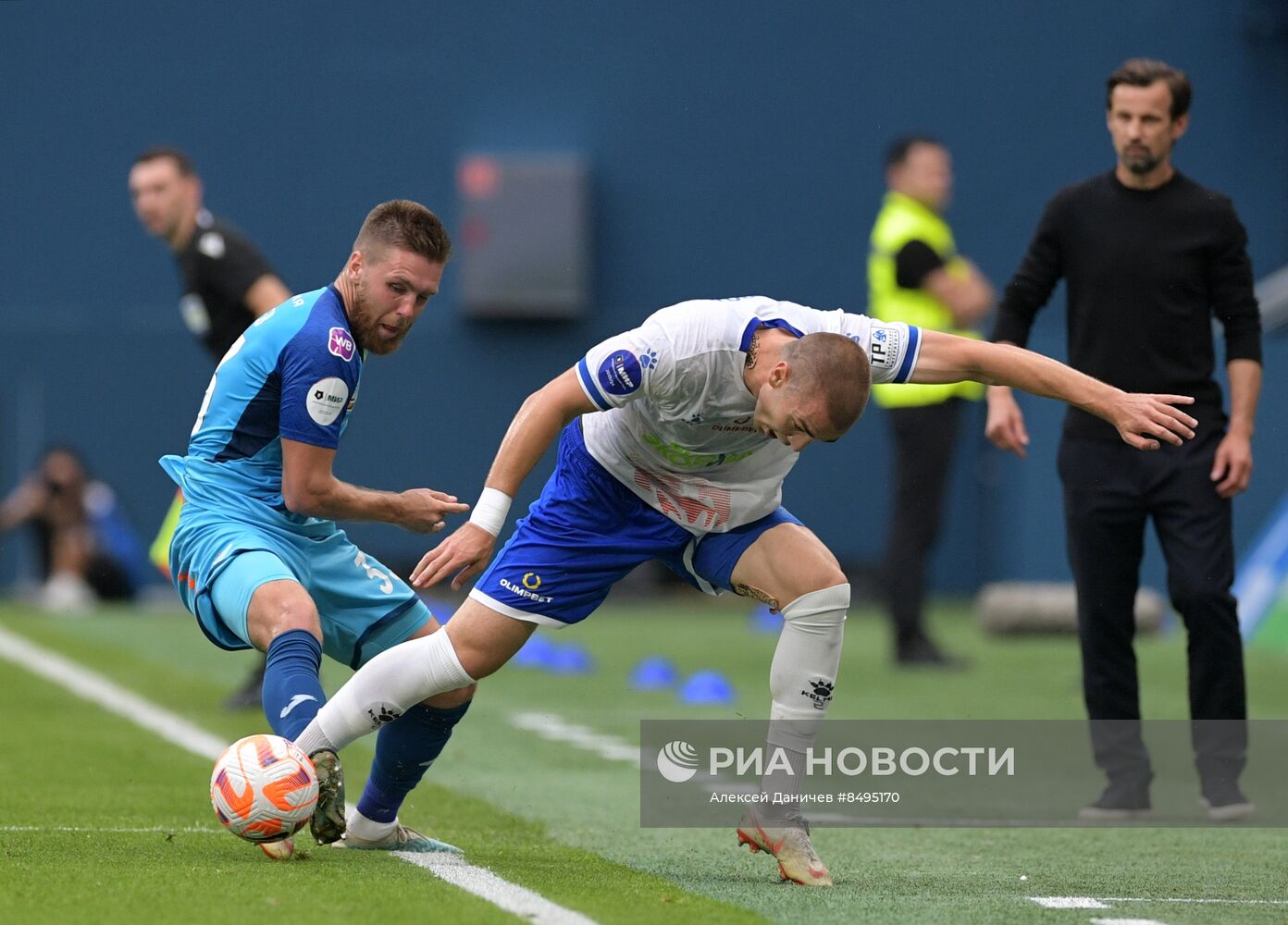 Футбол. РПЛ. Матч "Зенит" - "Факел"