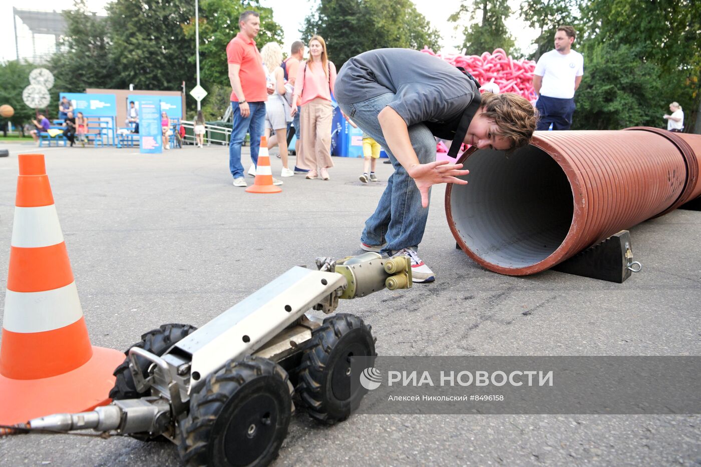 Московский урбанистический форум - 2023. Роботы Мосводостока