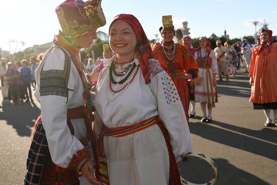 Фестиваль "Хороводы России - Хоровод Дружбы культур СНГ"