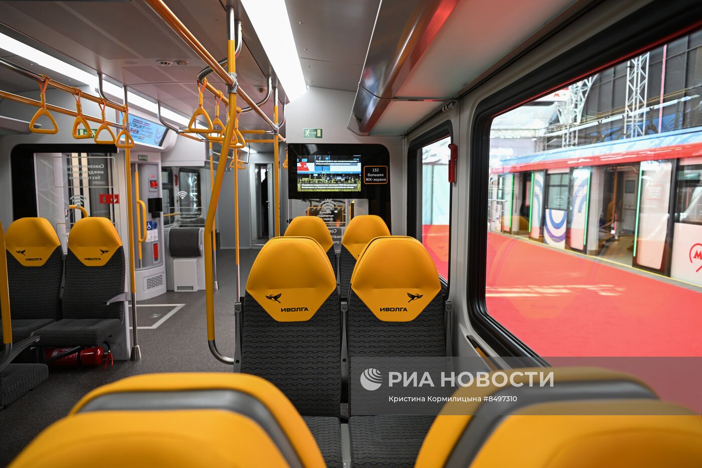 Президент РФ В. Путин принял участие в церемонии запуска пассажирского движения по МЦД-3