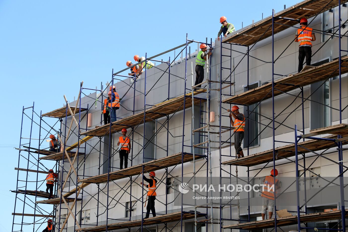 Строительство перинатального центра в Донецке