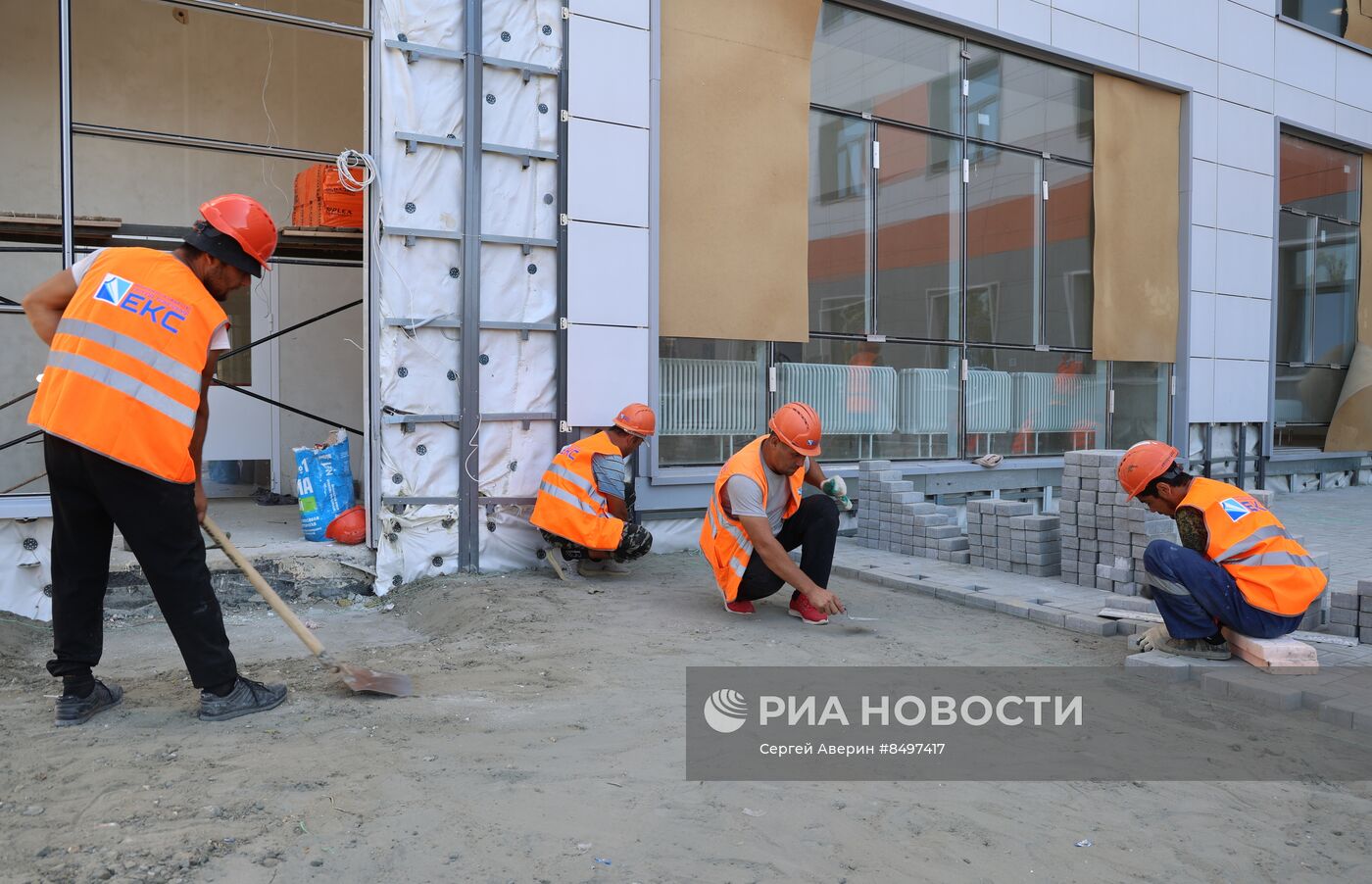 Строительство перинатального центра в Донецке