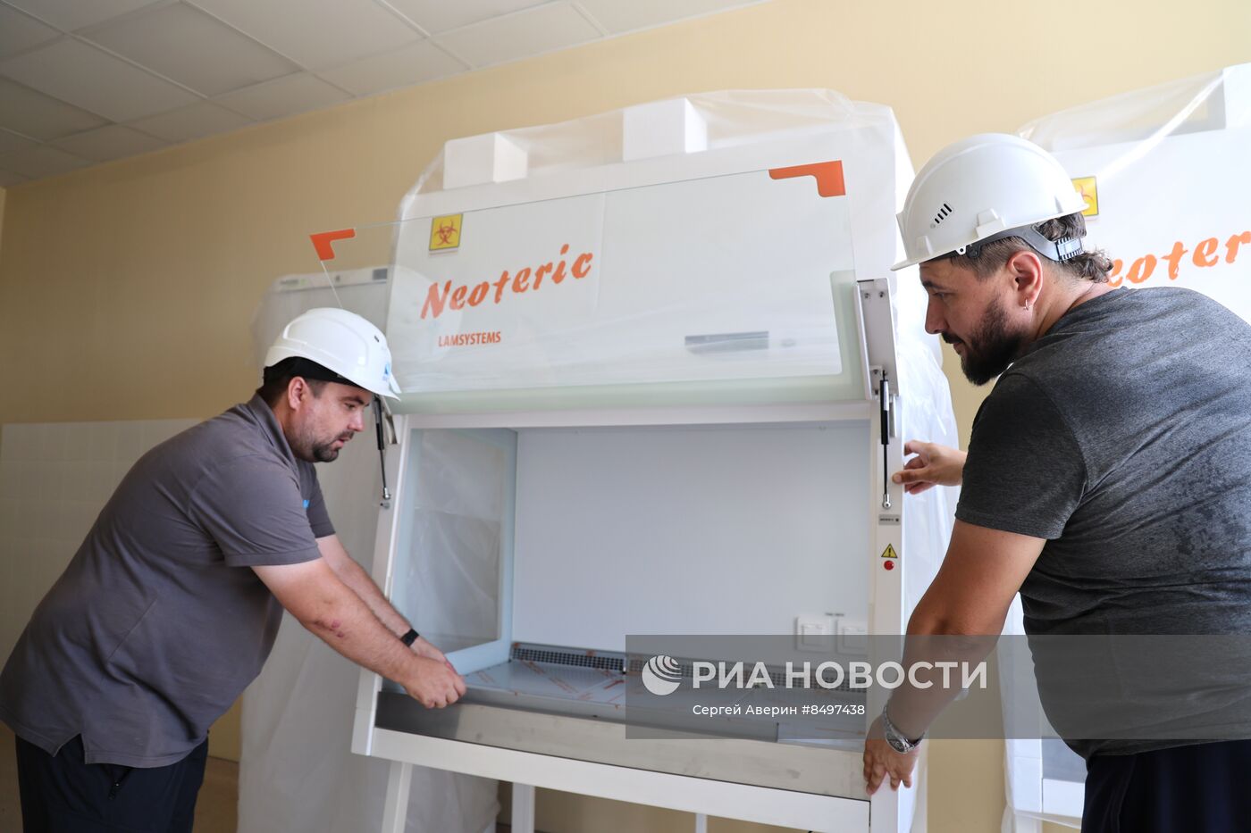 Строительство перинатального центра в Донецке