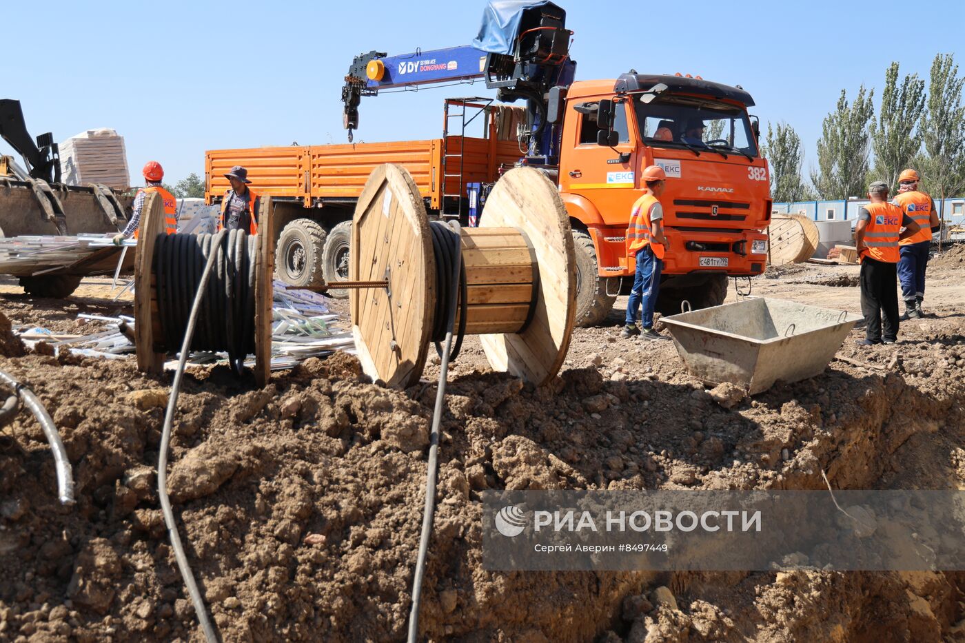 Строительство перинатального центра в Донецке