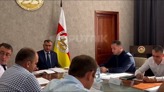 В Цхинвале обсудили темпы строительства объектов Инвестпрограммы