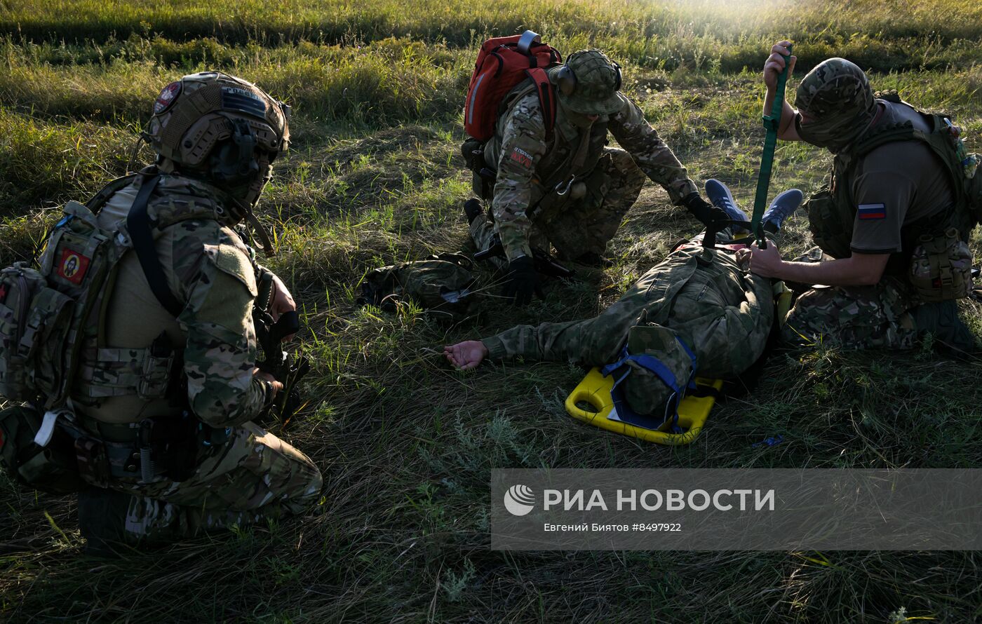 Работа летного и технического состава ударной авиации и поисково-спасательной службы в зоне проведения СВО