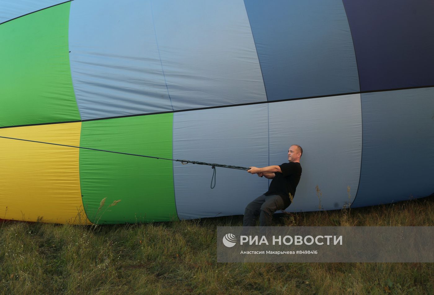 Фестиваль воздухоплавания "Приволжская фиеста" в Нижнем Новгороде