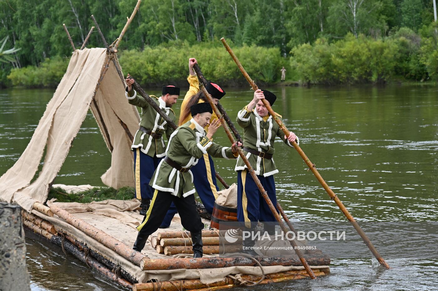 Исторический сплав отряда Бекетова в честь 370-летия  Забайкалья