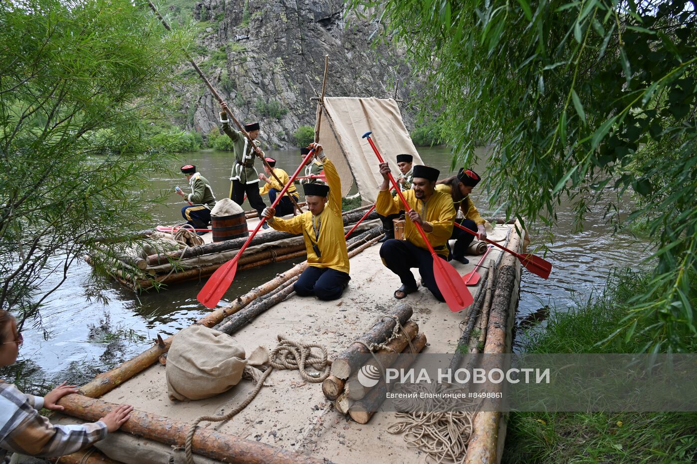 Исторический сплав отряда Бекетова в честь 370-летия  Забайкалья