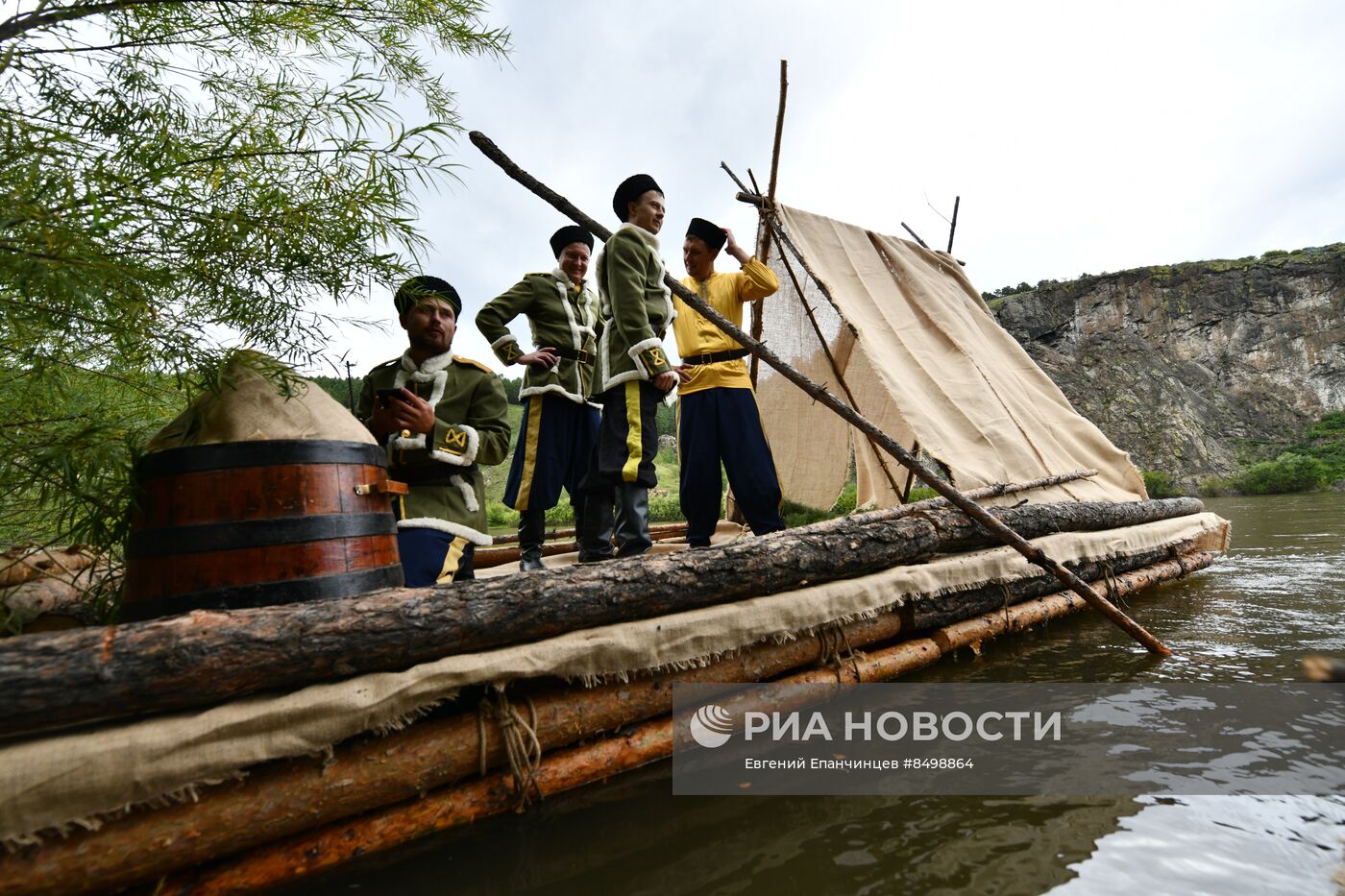 Исторический сплав отряда Бекетова в честь 370-летия Забайкалья