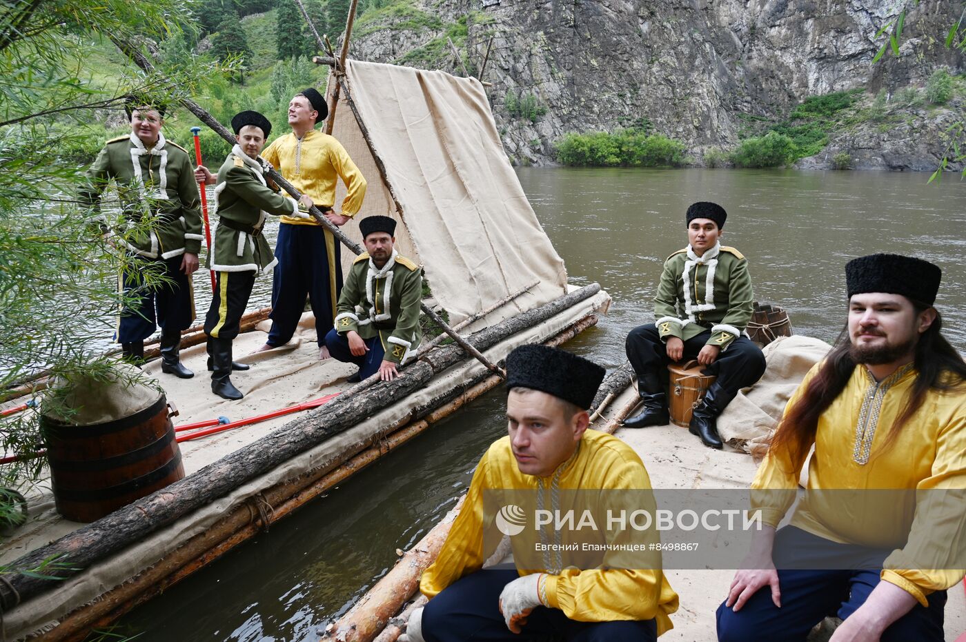 Исторический сплав отряда Бекетова в честь 370-летия  Забайкалья