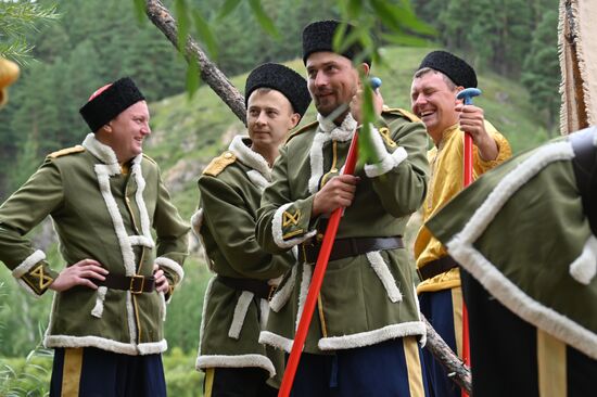 Исторический сплав отряда Бекетова в честь 370-летия  Забайкалья