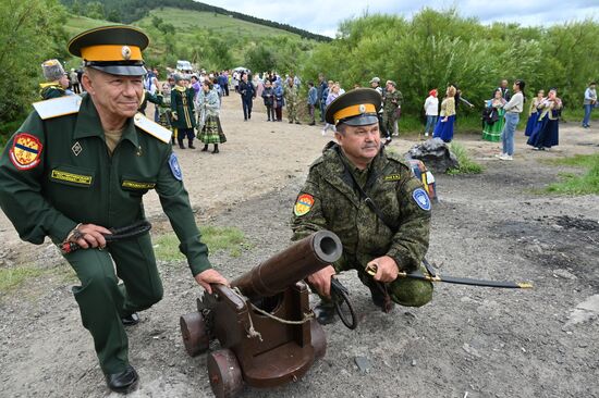 Исторический сплав отряда Бекетова в честь 370-летия  Забайкалья