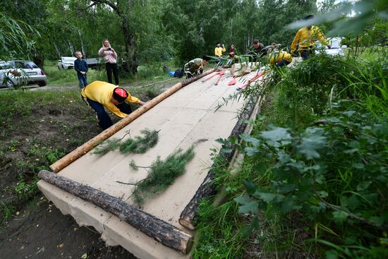 Исторический сплав отряда Бекетова в честь 370-летия  Забайкалья