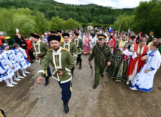 Исторический сплав отряда Бекетова в честь 370-летия  Забайкалья