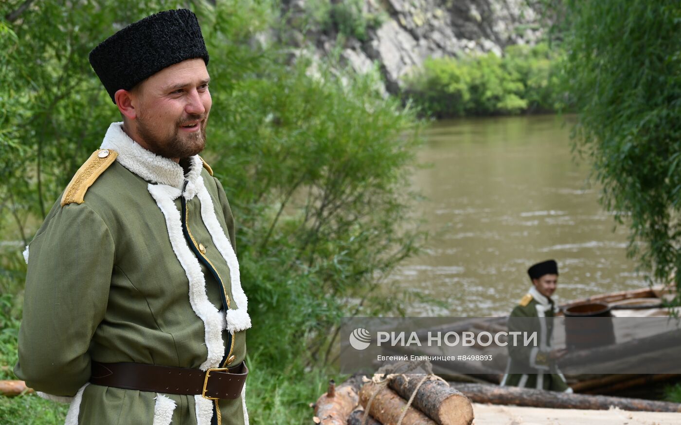 Исторический сплав отряда Бекетова в честь 370-летия  Забайкалья