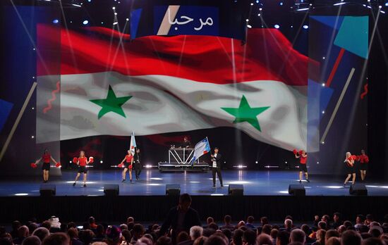 Международный фестиваль студенческого спорта. Церемония открытия