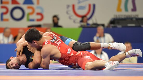 Международный фестиваль студенческого спорта. Спортивная борьба
