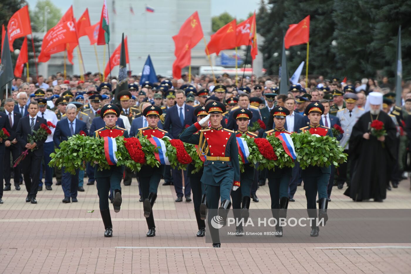 Празднование 80-летия победы в Курской битве