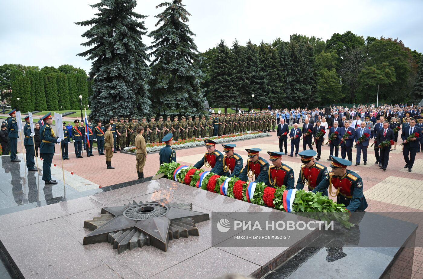 Празднование 80-летия победы в Курской битве