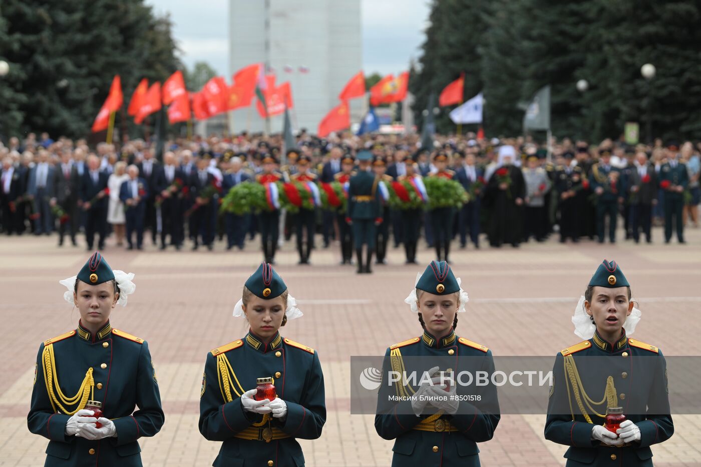 Празднование 80-летия победы в Курской битве