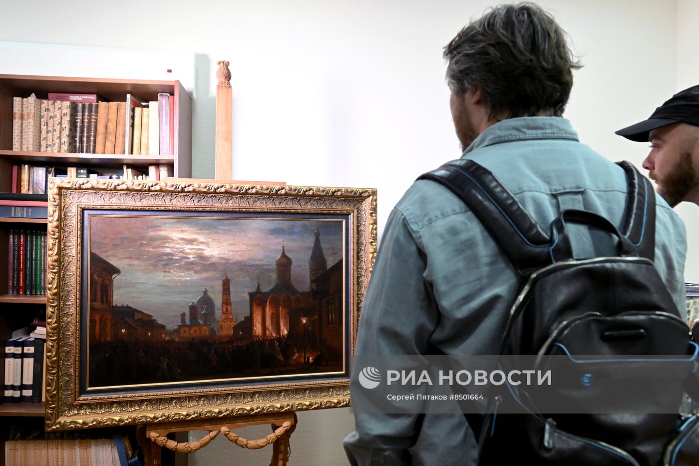 Презентация картины А. Боголюбова "Приезд цесаревича Николая Александровича в Симбирск"