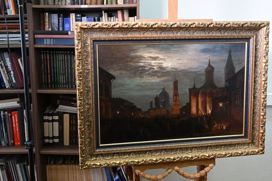 Презентация картины А. Боголюбова "Приезд цесаревича Николая Александровича в Симбирск"