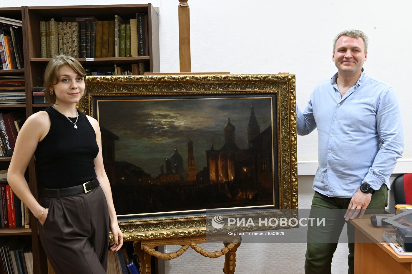 Презентация картины А. Боголюбова "Приезд цесаревича Николая Александровича в Симбирск"