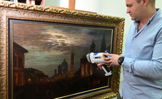 Презентация картины А. Боголюбова "Приезд цесаревича Николая Александровича в Симбирск"